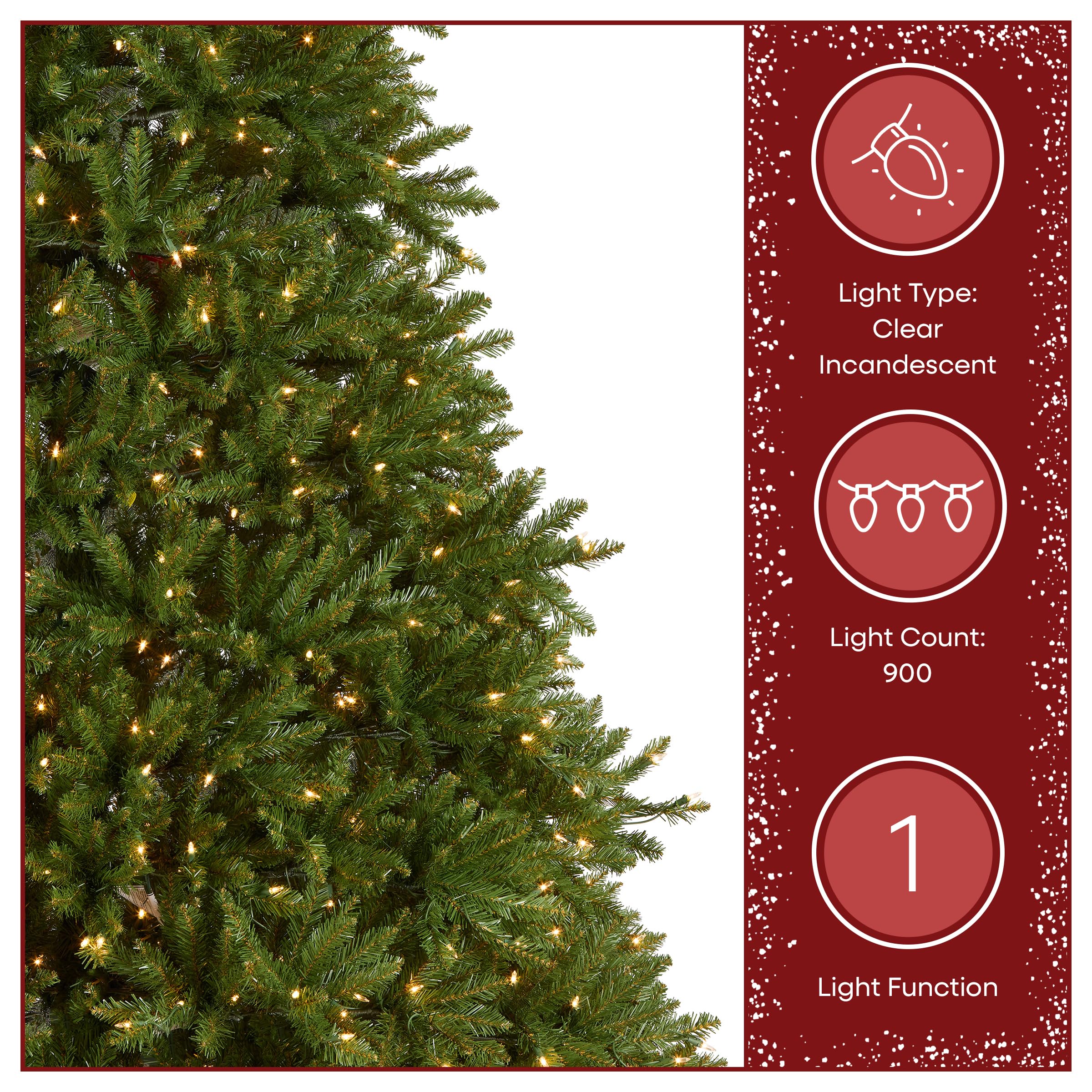 Amazon.com: National Tree Company Pre-Lit Artificial Full